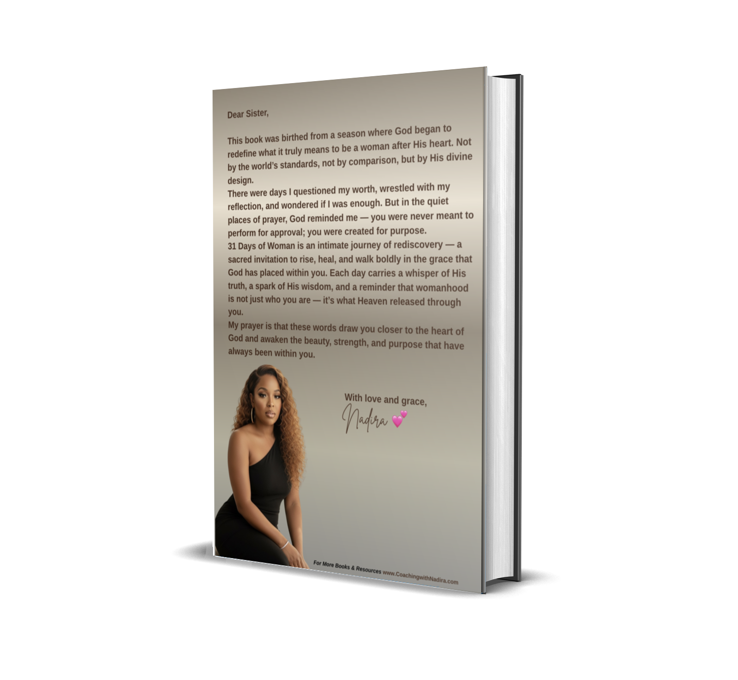 Essence of a Woman "Understanding Your Kingdom Identity" Hard Cover Book